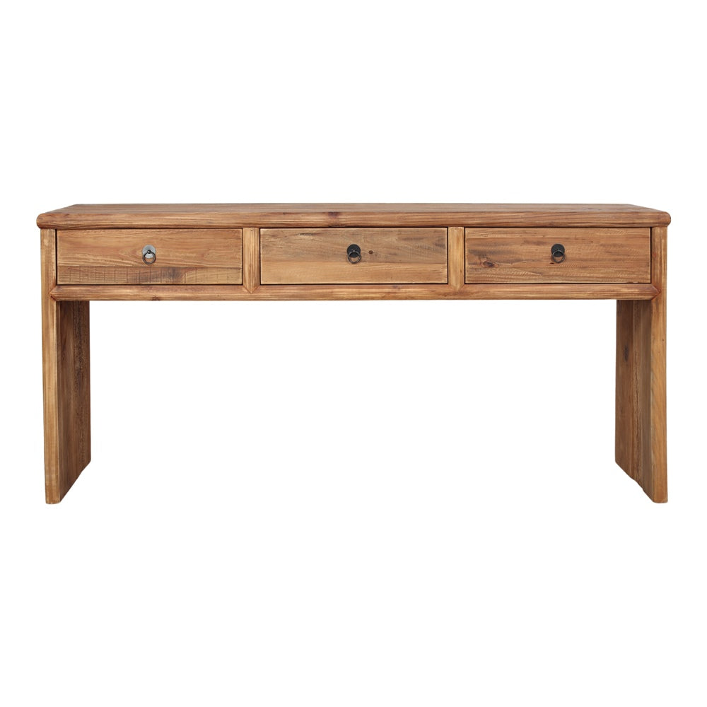 Consola de pino reciclado Achille