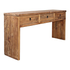 Consola de pino reciclado Achille