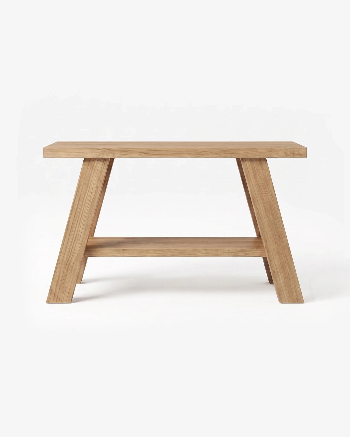 Consola de roble Logram