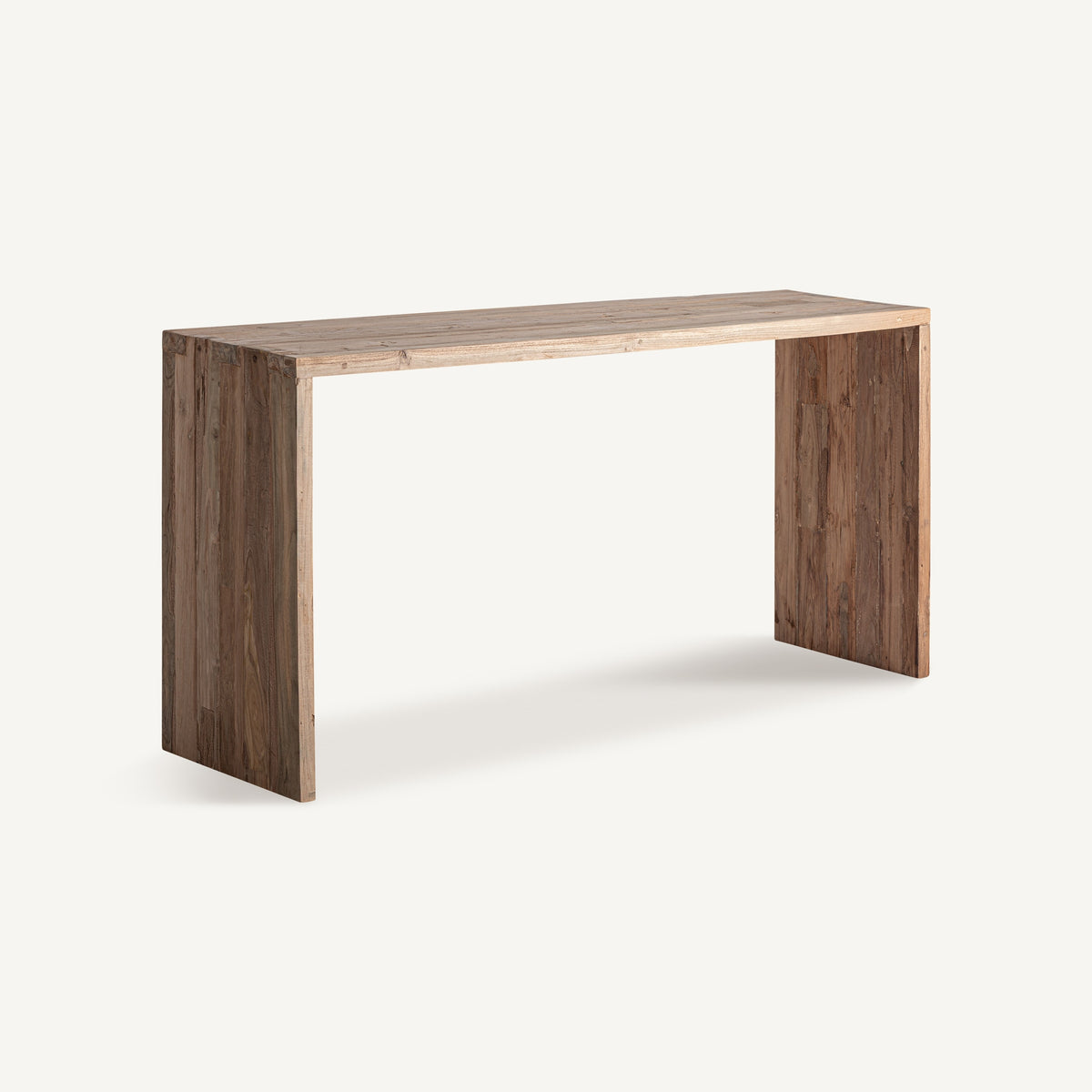 Consola de teca reciclada Biniali