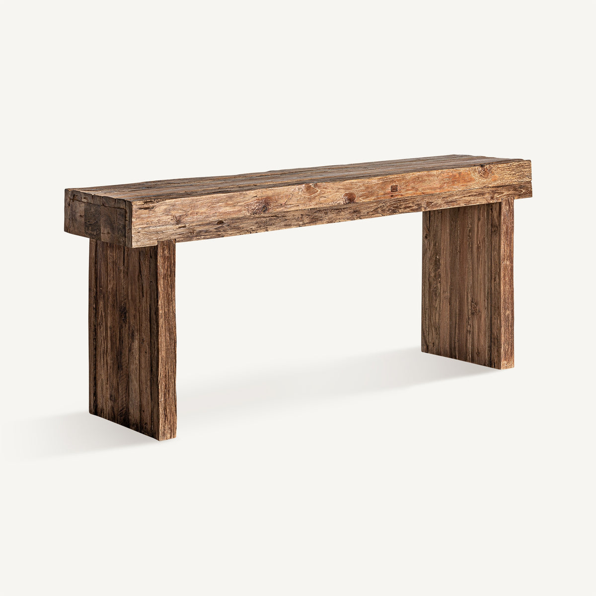 Consola de teca reciclada Puigpunyent