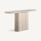 Consola de travertino beige Cope