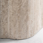 Consola de travertino beige Cope