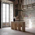 Consola de travertino Portocolom