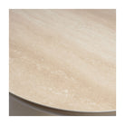Mesa de comedor de exterior de aluminio y porcelánico 260 Comillas
