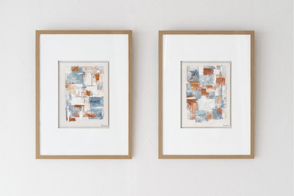 Cuadro Abstracto Fusión Marina - pino_y_jacaranda