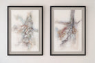 Cuadro Abstracto Hematita - #pino_y_jacaranda#