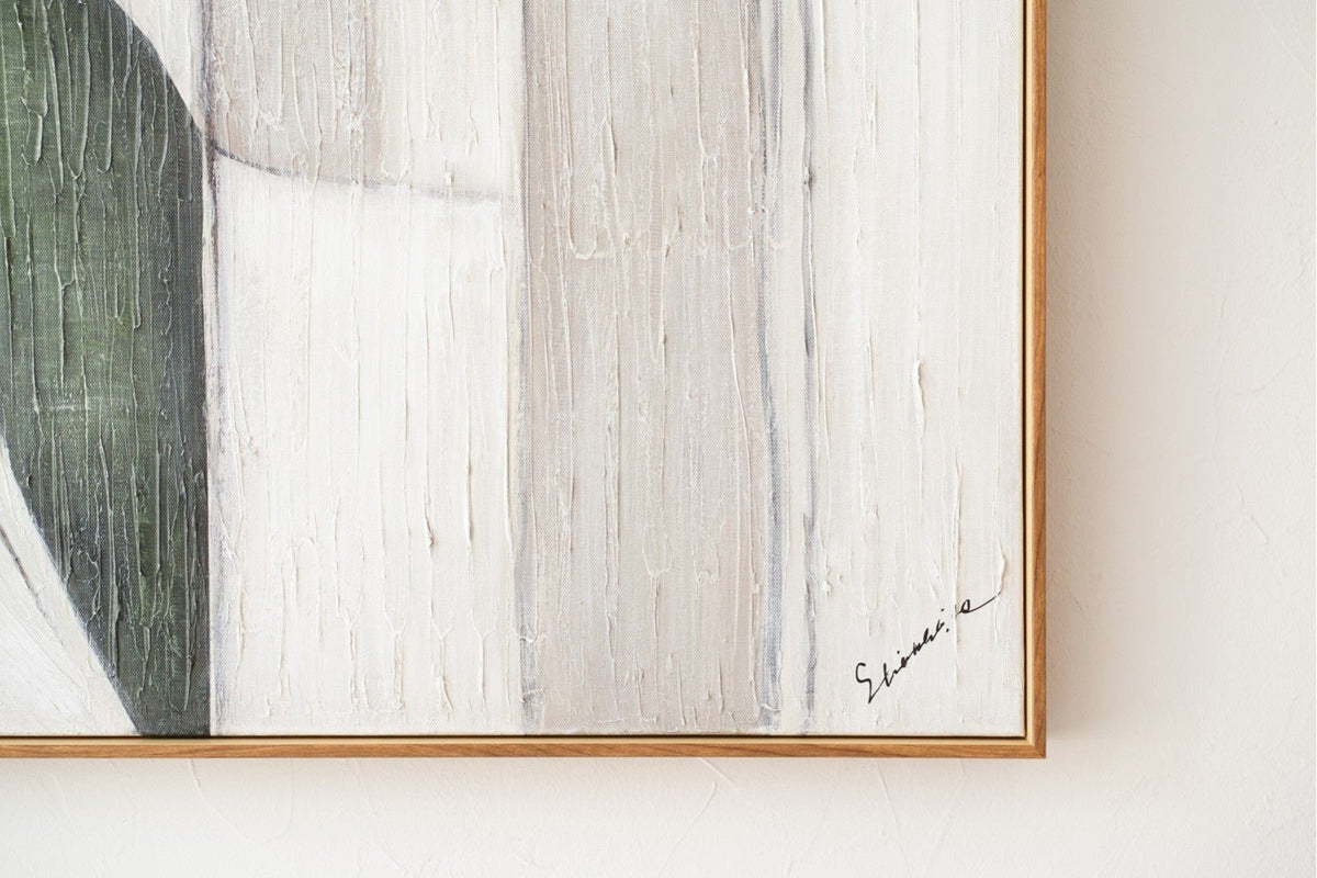 Cuadro Abstracto Kuncita - #pino_y_jacaranda#