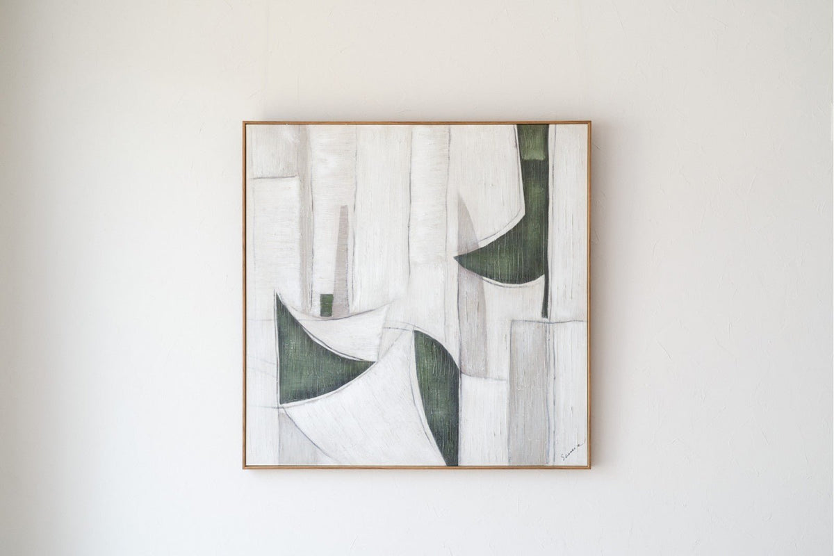 Cuadro Abstracto Kuncita - #pino_y_jacaranda#