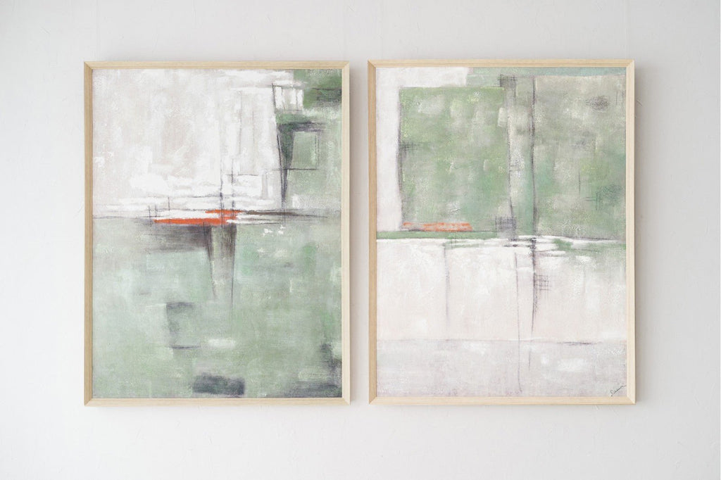 Cuadro Abstracto Lica - pino_y_jacaranda