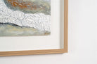 Cuadro Abstracto Mar - #pino_y_jacaranda#