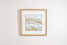 Cuadro Abstracto Mar - #pino_y_jacaranda#