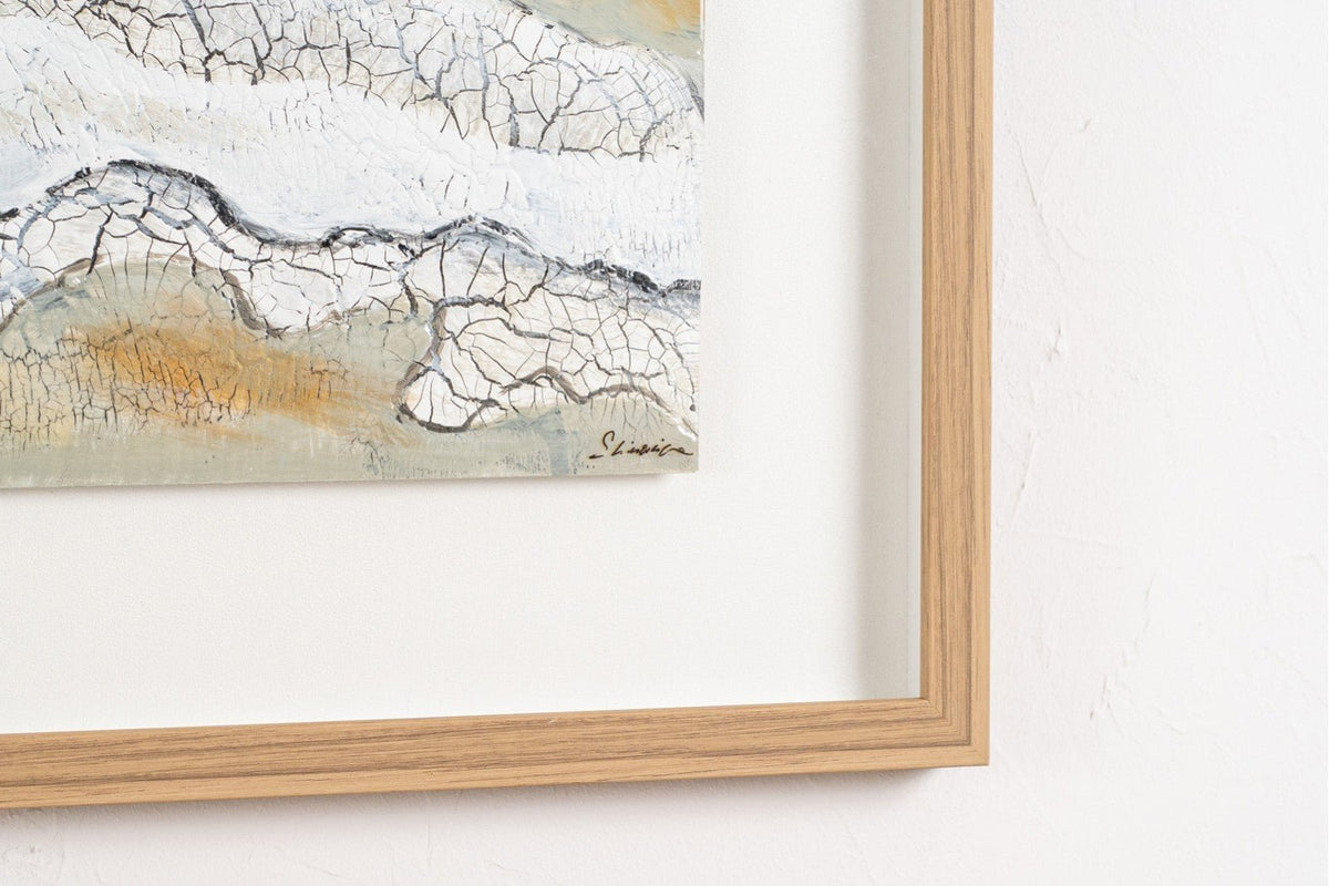 Cuadro Abstracto Mar - #pino_y_jacaranda#