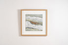 Cuadro Abstracto Mar - #pino_y_jacaranda#