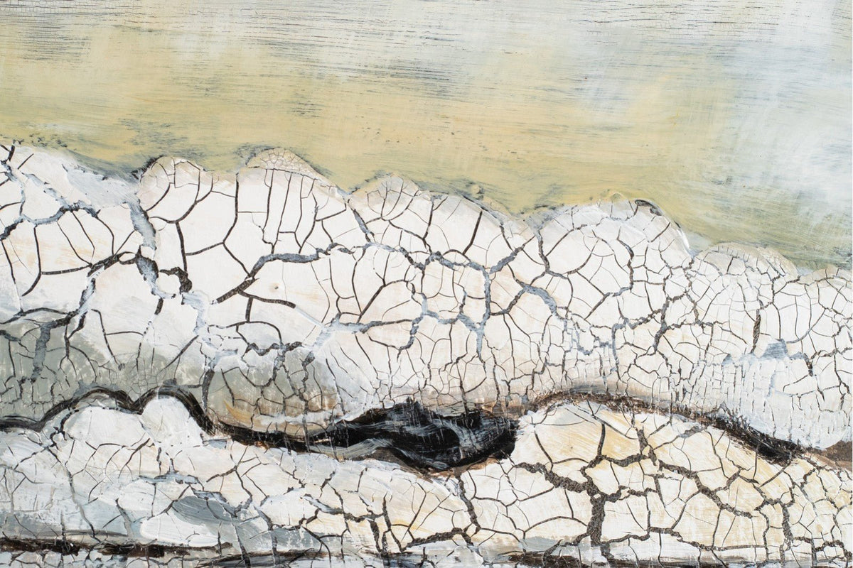 Cuadro Abstracto Mar - #pino_y_jacaranda#