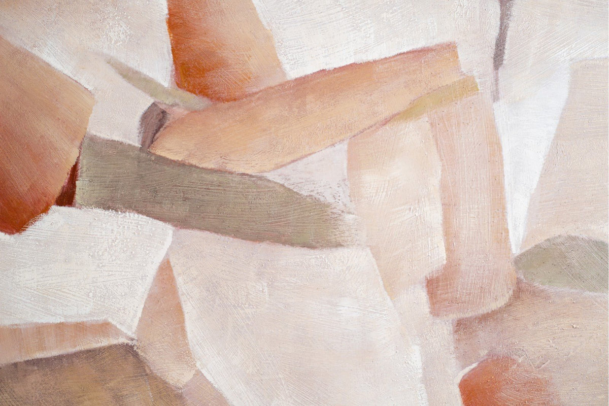 Cuadro Abstracto Menta - #pino_y_jacaranda#