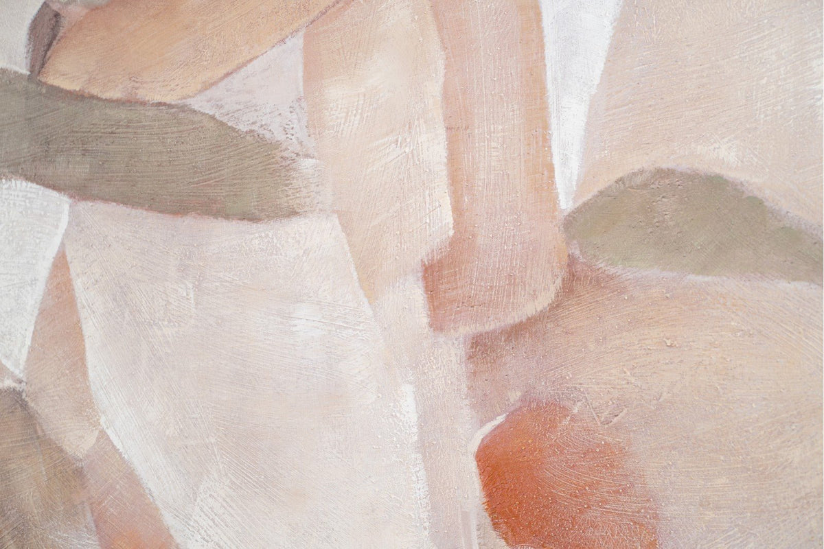 Cuadro Abstracto Menta - #pino_y_jacaranda#