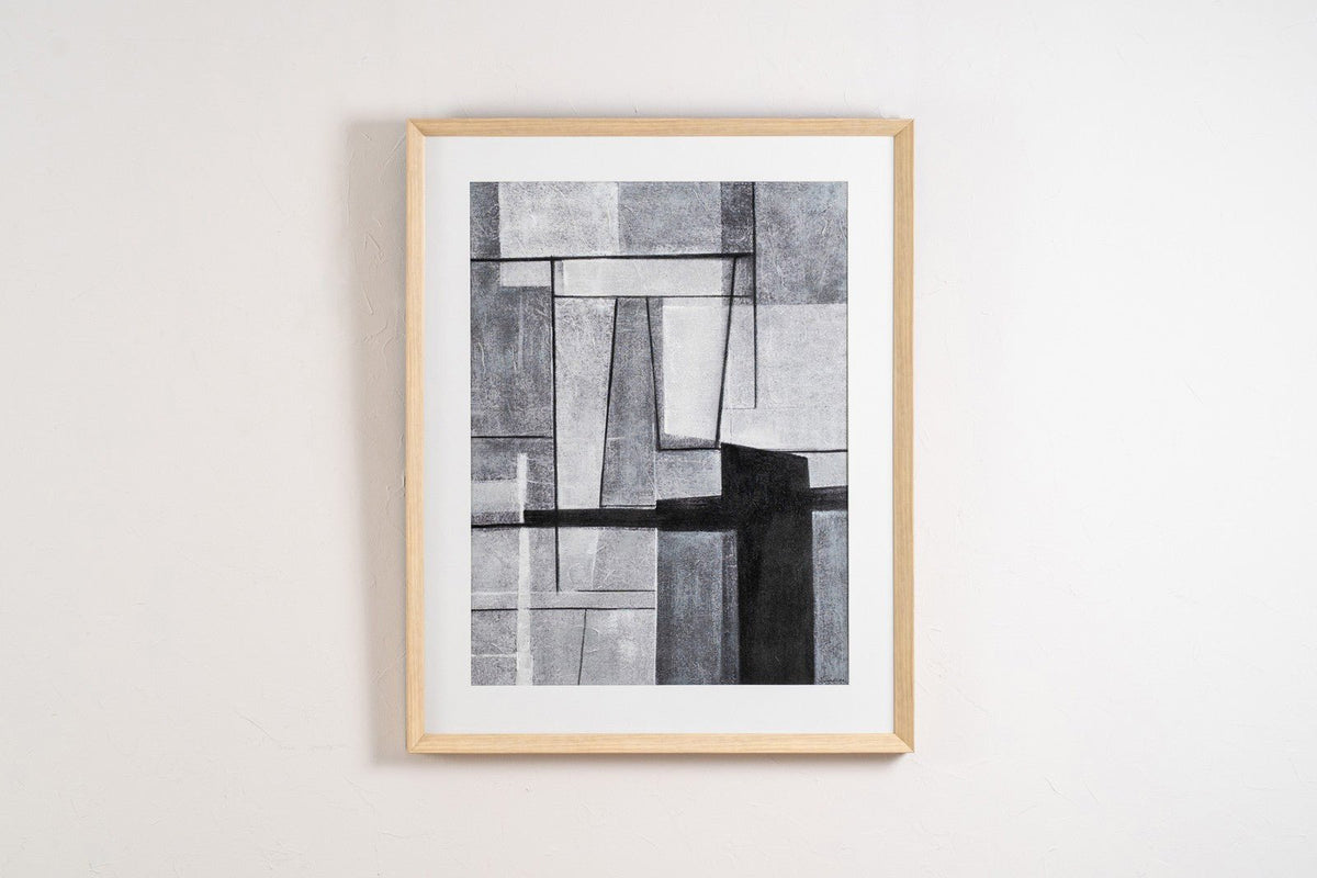Cuadro Abstracto Roviano - #pino_y_jacaranda#