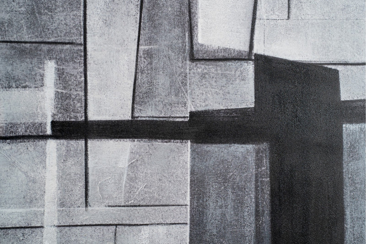 Cuadro Abstracto Roviano - #pino_y_jacaranda#