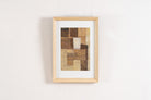 Cuadro Abstracto Tierras - #pino_y_jacaranda#