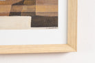 Cuadro Abstracto Tierras - #pino_y_jacaranda#