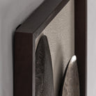 Cuadro de madera de mango y hierro Castelmola 66 x 132 cm