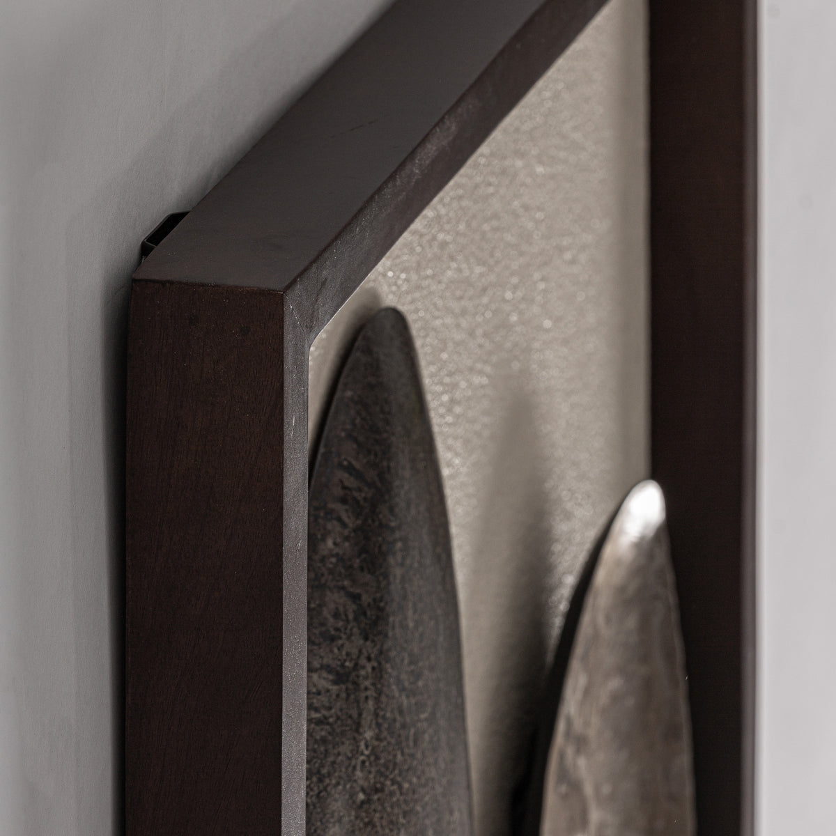 Cuadro de madera de mango y hierro Castelmola 66 x 132 cm