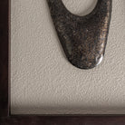 Cuadro de madera de mango y hierro Castelmola 66 x 132 cm