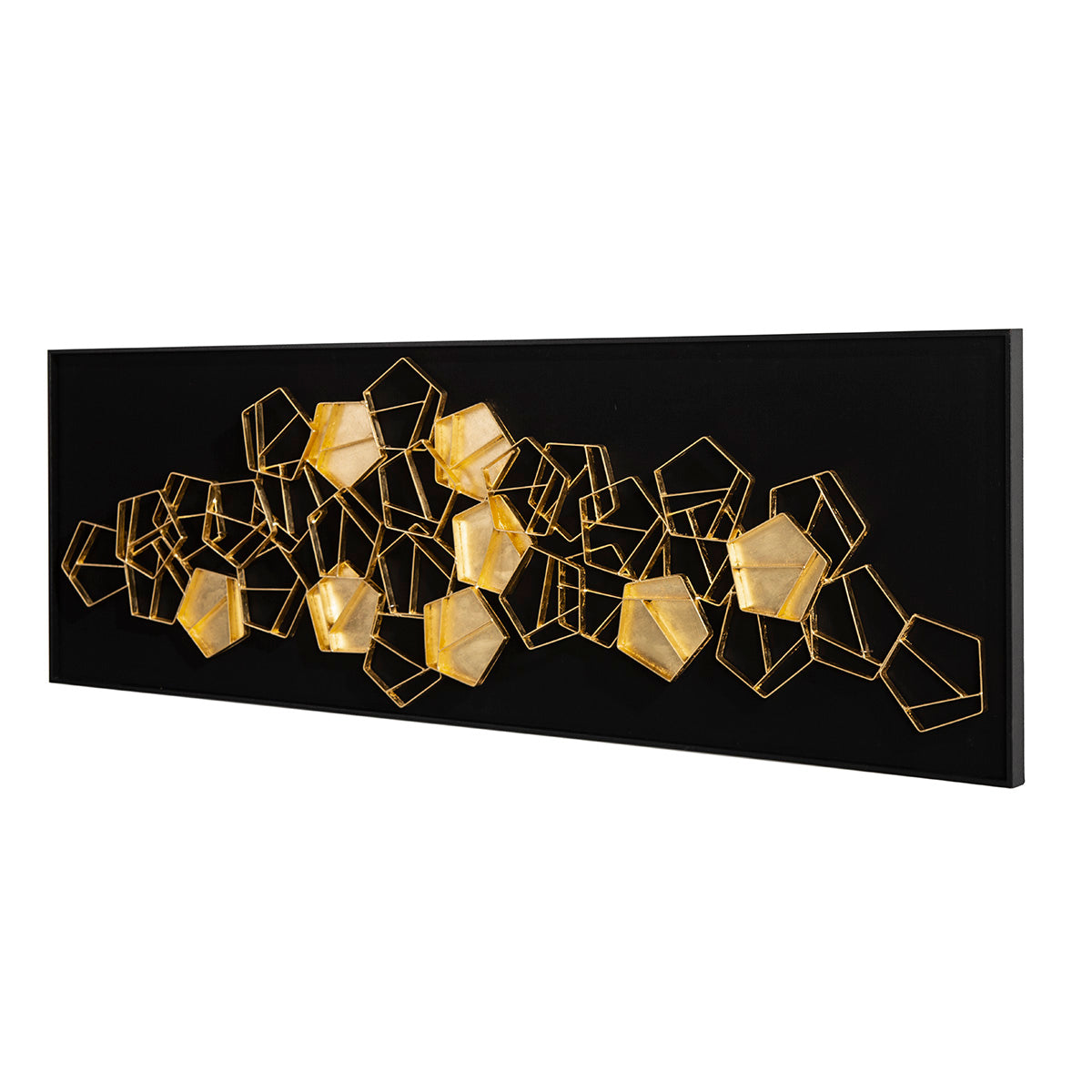 Cuadro de madera y metal Estrella