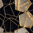 Cuadro de madera y metal Estrella