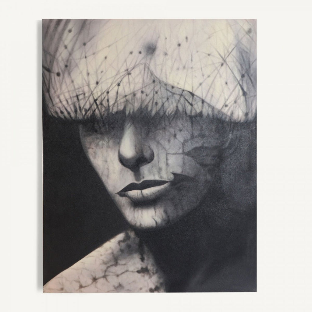 Cuadro Face - pino_y_jacaranda