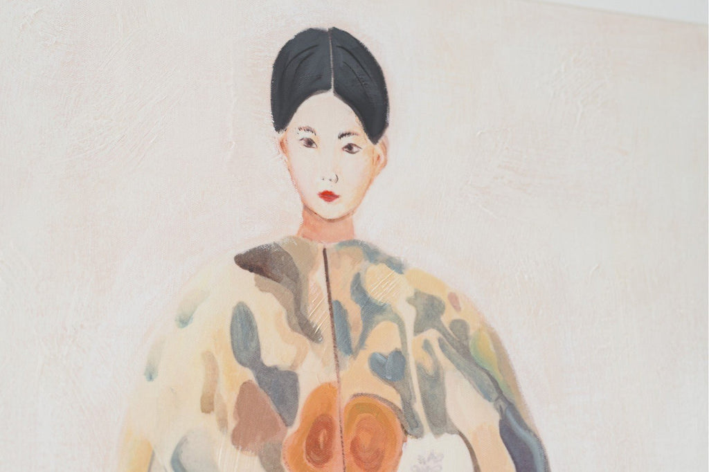 Cuadro Serenidad de Oriente - pino_y_jacaranda