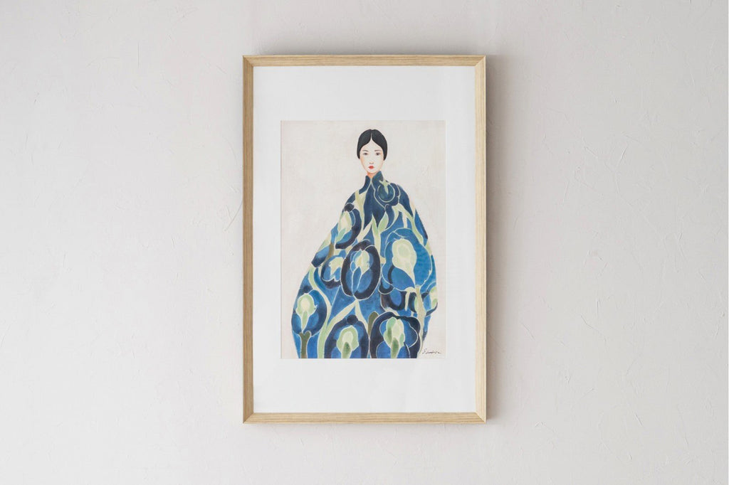 Cuadro Serenidad de Oriente - pino_y_jacaranda