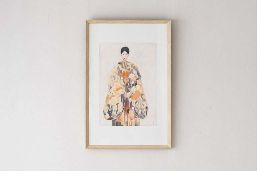 Cuadro Serenidad de Oriente - pino_y_jacaranda