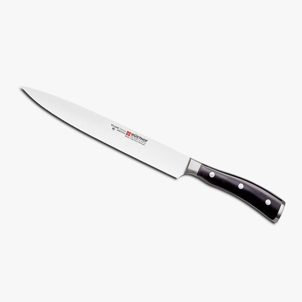 Cuchillo Wüsthof Classic Ikon Chef Hoja Estrecha 23 cm - #pino_y_jacaranda#