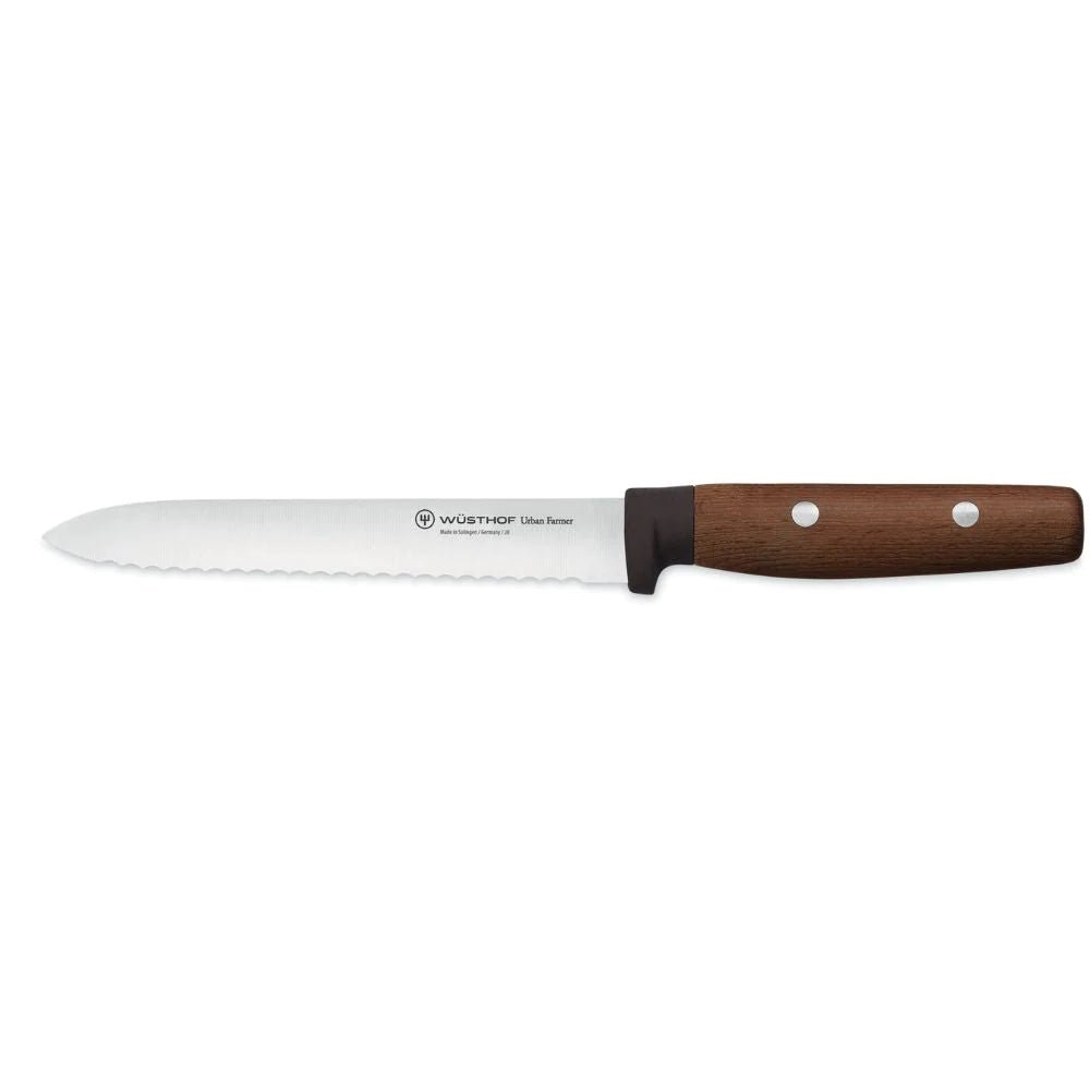 Cuchillo Wüsthof Urban Farmer Utility con Sierra 14 cm - #pino_y_jacaranda#