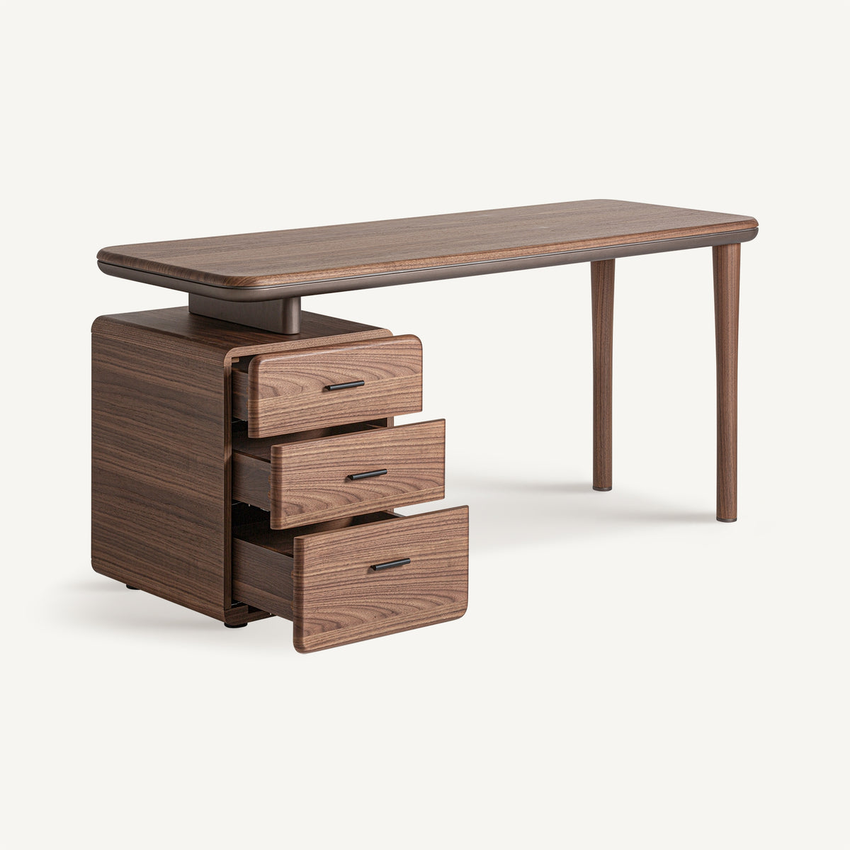 Escritorio de madera contrachapada Zante