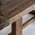 Escritorio de madera de olmo Lefkada