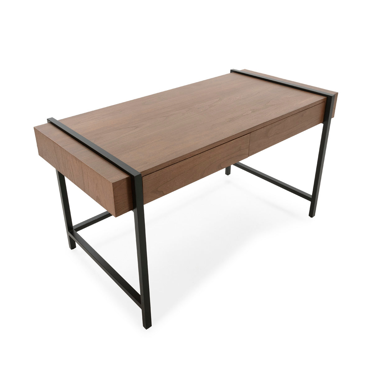 Escritorio de madera de olmo y metal Xirivella