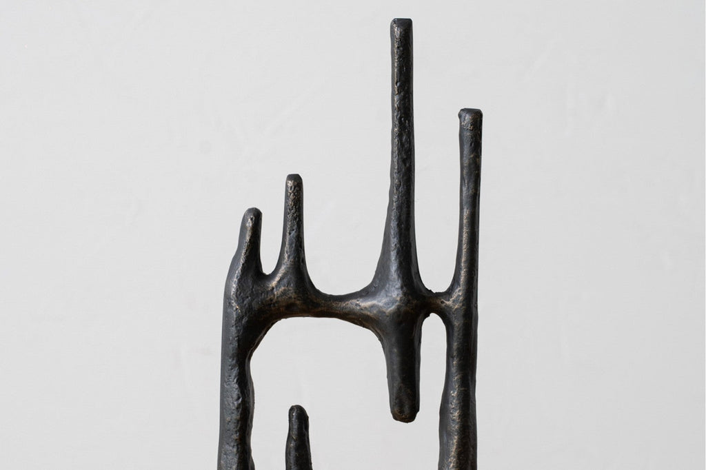 Escultura Abstracta Anzio - #pino_y_jacaranda#