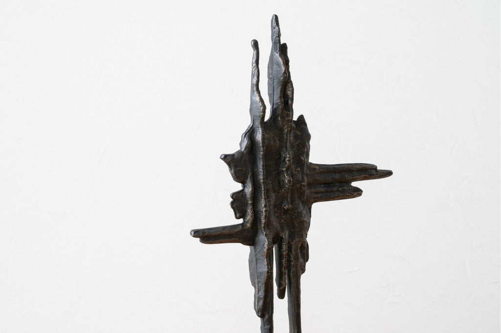 Escultura Abstracta Anzio - #pino_y_jacaranda#