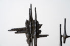 Escultura Abstracta Anzio - #pino_y_jacaranda#
