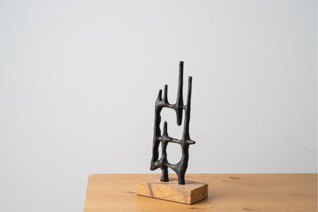 Escultura Abstracta Anzio - #pino_y_jacaranda#