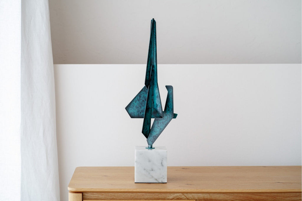 Escultura Abstracta Orsa - #pino_y_jacaranda#