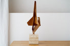 Escultura Abstracta Orsa - #pino_y_jacaranda#