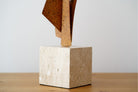 Escultura Abstracta Orsa - #pino_y_jacaranda#