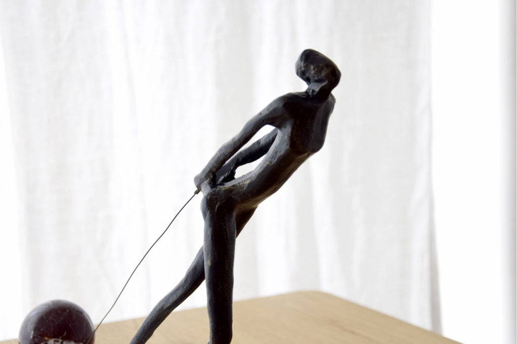 Escultura Arrastre - #pino_y_jacaranda#