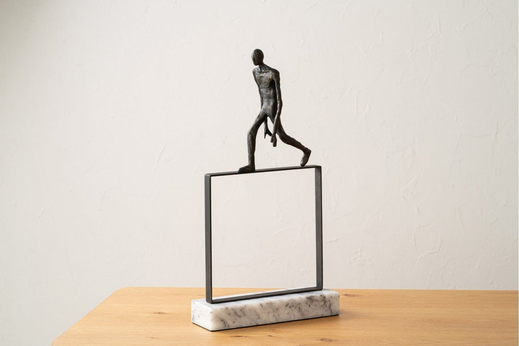 Escultura Cuadrado - #pino_y_jacaranda#