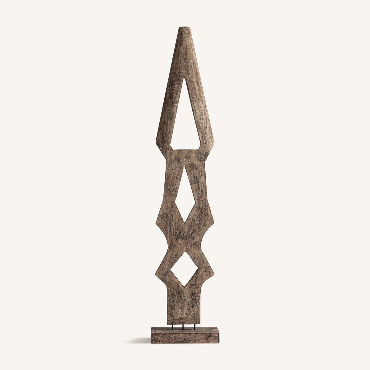 Escultura de madera suar Anafi 181 cm