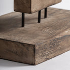 Escultura de madera suar Anafi 181 cm